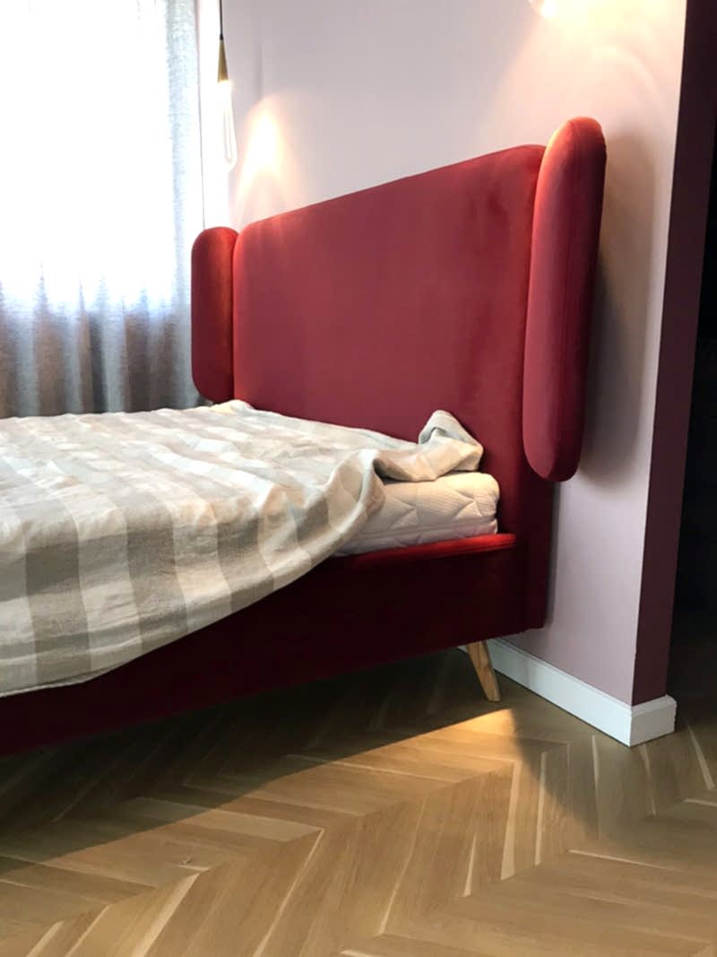 кровать red moon в интерьере